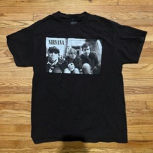 Nirvana brown t shirt